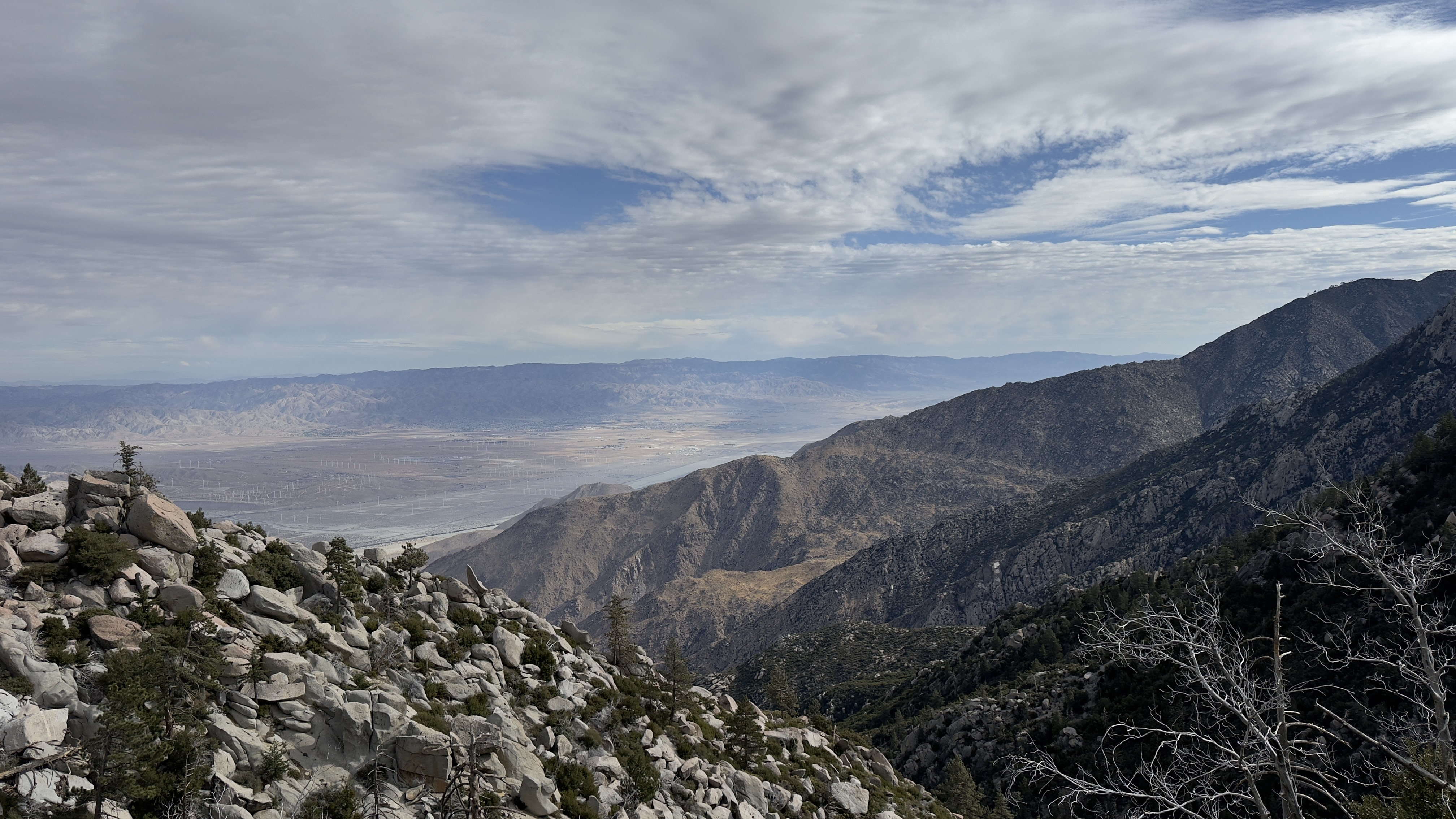 Mountainside landscape.