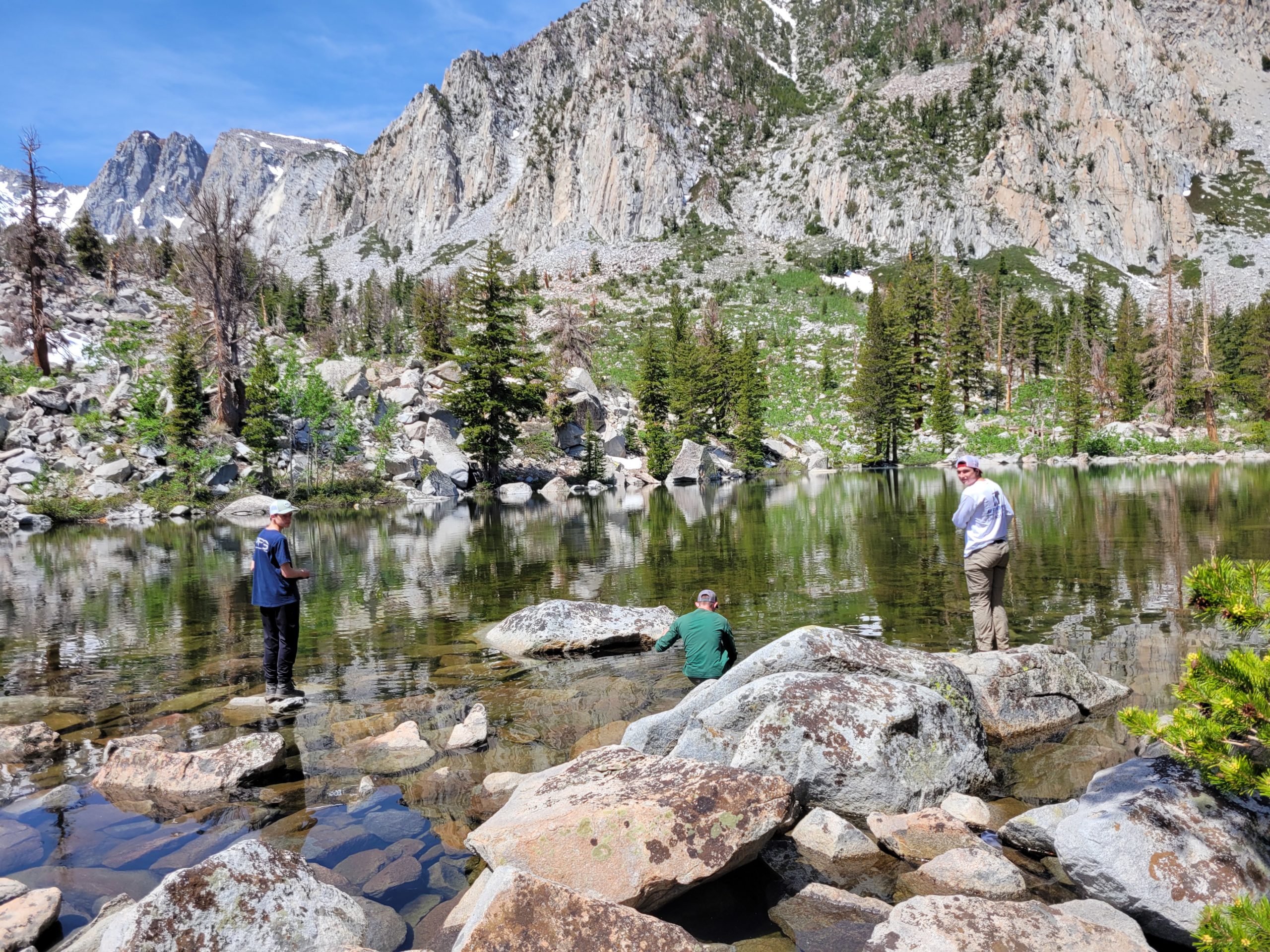Backpacking East Sierras Sherwin Lakes Day 2 (June 2024)